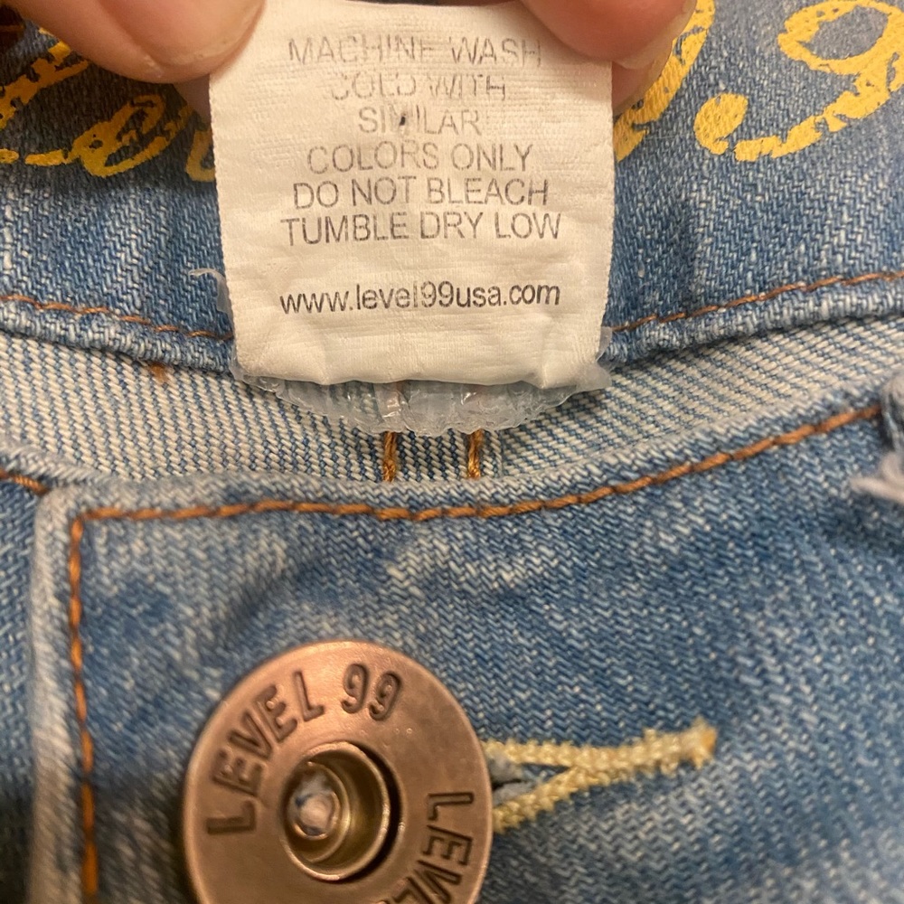 👖HOST PICK!!👖Flared Level 99 Jeans 26 x 32 - Picture 6 of 11
